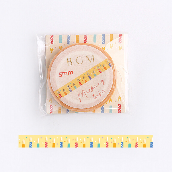 BGM Slim Masking Tapes