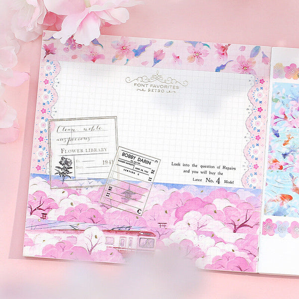 BGM Hanami Masking Tape - Riverside Sakura - Limited Spring Edition
