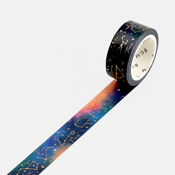 BGM Star Constellation Masking Tape - Night Sky