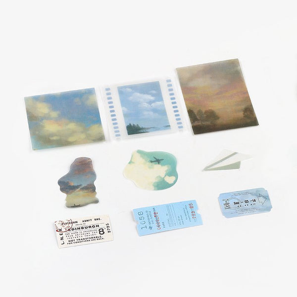 BGM Travel Diary Stickers - Sky