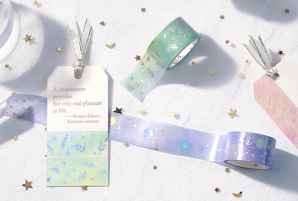 BGM Washi Tape - Macaron Galaxy Series