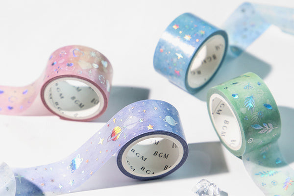 BGM Washi Tape - Macaron Galaxy Series