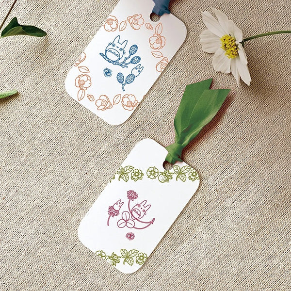 Beverly My Neighbor Totoro Flower Pattern Stamp Set - Fall