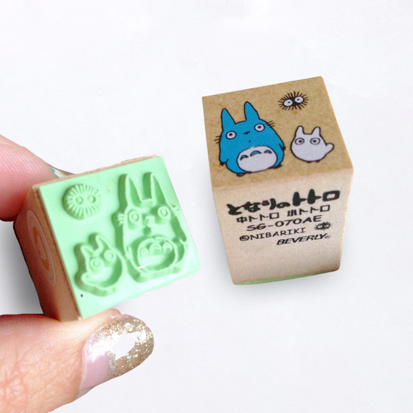 Beverly My Neighbor Totoro Stamp - Chu & Chibi Totoro