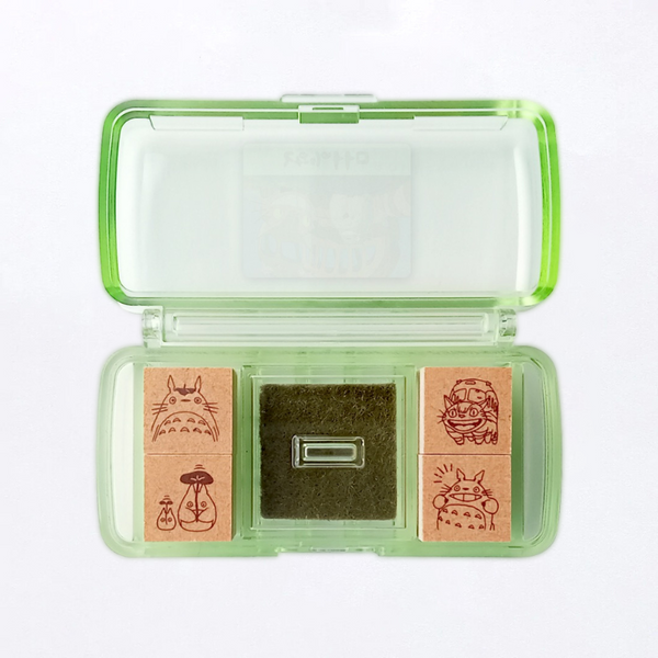 Beverly My Neighbor Totoro Stamp Set with Ink Pad - Ver 3