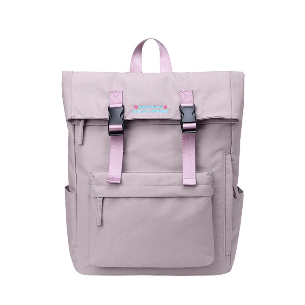 Canvas foldover backpack hotsell
