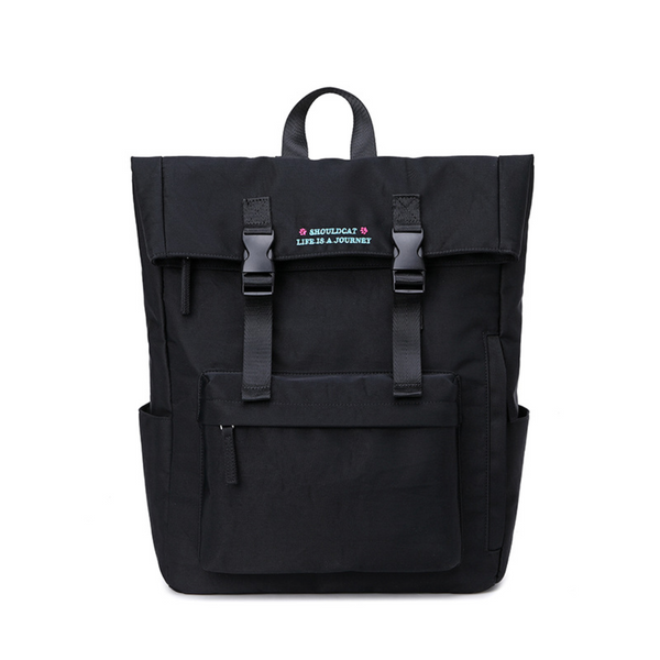 Canvas Foldover Backpack (4 Colors)