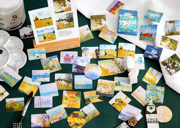 Claude Monet Paper Stickers