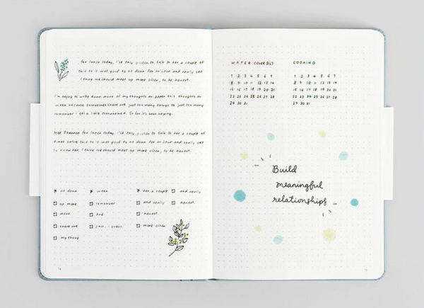 Paper Ideas Hardcover Notebook - Cool Colors - A5