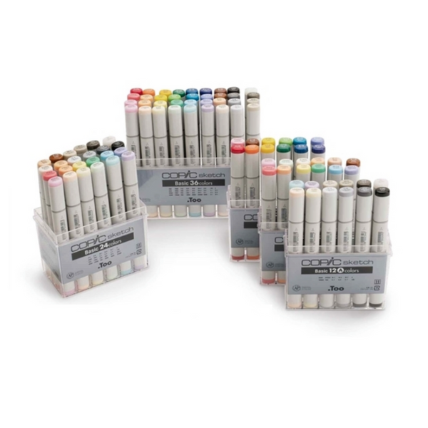 Copic Sketch Markers - Basic 12 Colors Set A 7