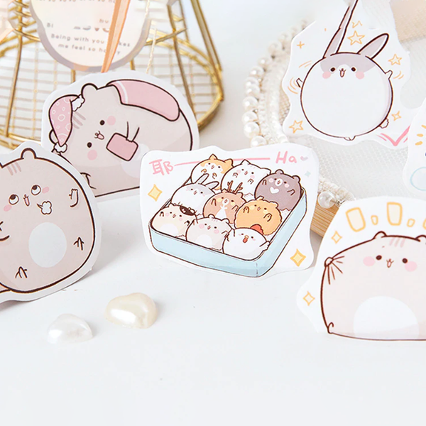 Cute Mouse Paper Stickers