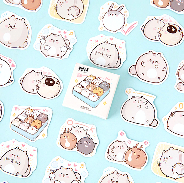Cute Mouse Paper Stickers
