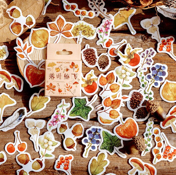 Forest Plants Paper Stickers