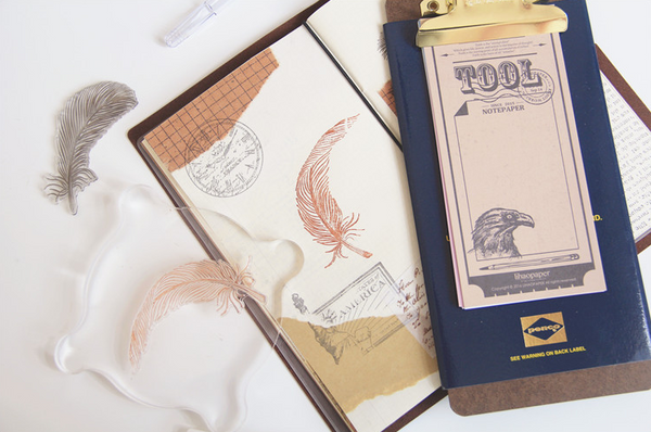 Feather & Flower Stamp Set 9