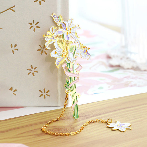Flower Bouquet Bookmark