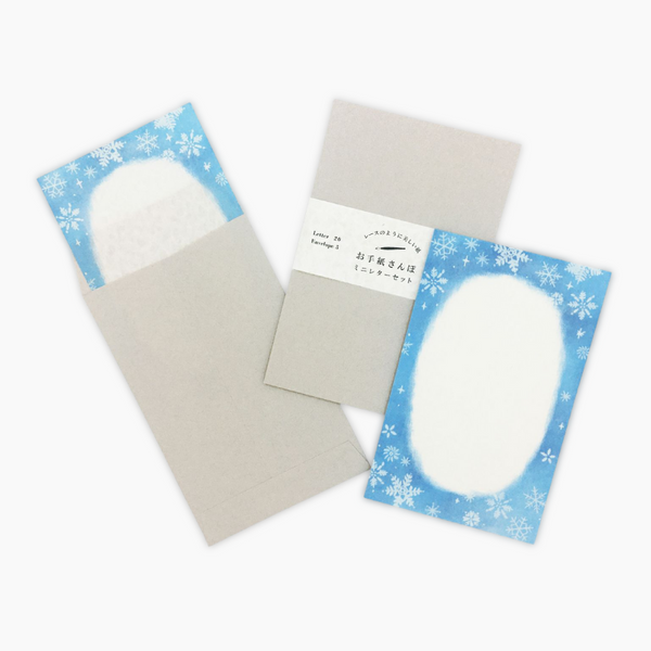 Furukawashiko Mini Letter Set - Snowflake - Limited Edition