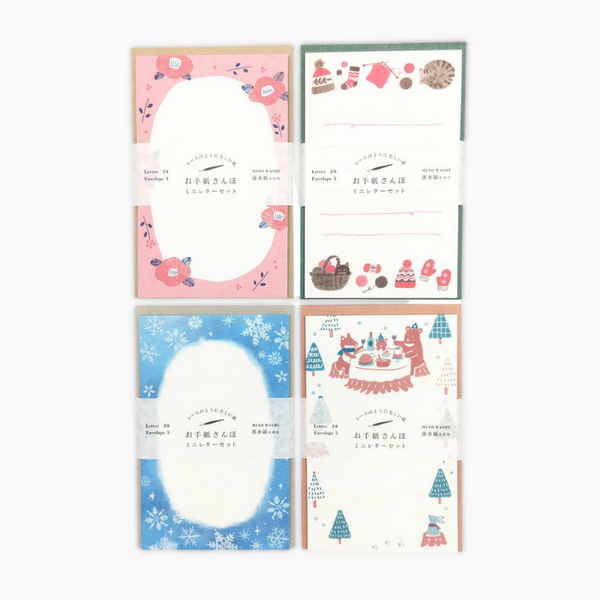 Furukawashiko Mini Letter Set - Snowflake - Limited Edition