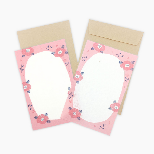 Furukawashiko Mini Letter Set - Winter Camellia - Limited Edition