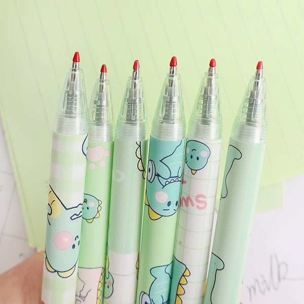 Green Dino Gel Pen