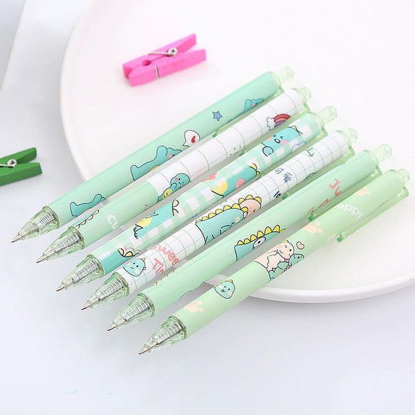 Green Dino Gel Pen
