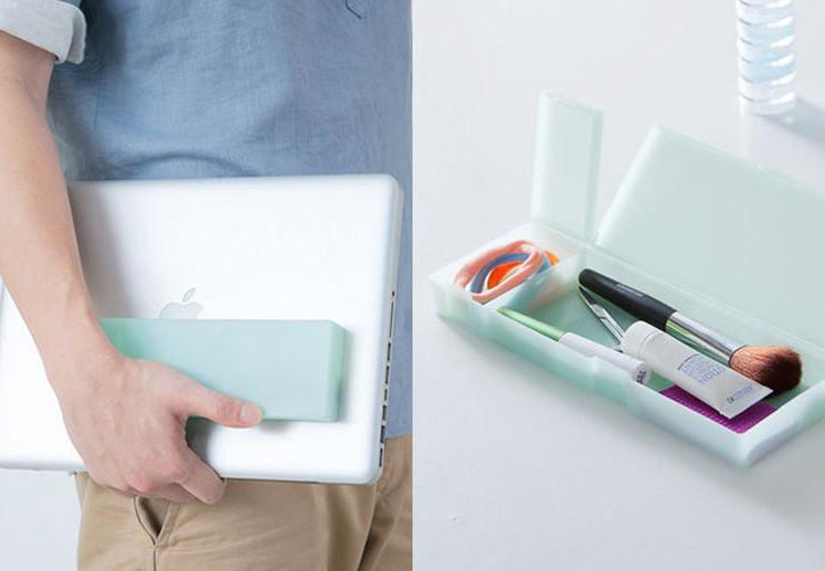 Slogan Design Zipper Pencil Case - Japanese Kawaii Pen Shop