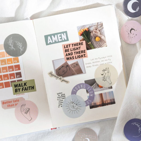 Magic Moon Paper Stickers