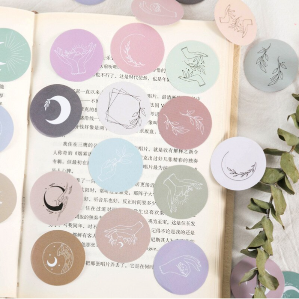Magic Moon Paper Stickers