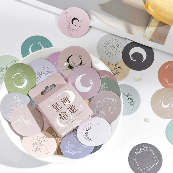 Magic Moon Paper Stickers