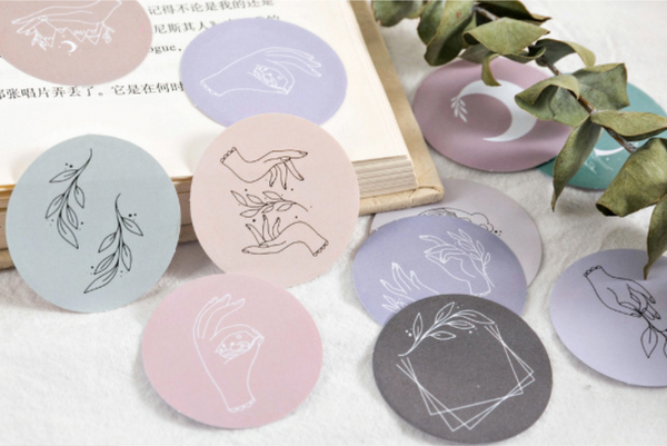 Magic Moon Paper Stickers