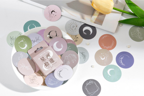 Magic Moon Paper Stickers
