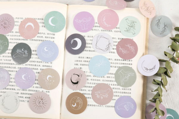 Magic Moon Paper Stickers