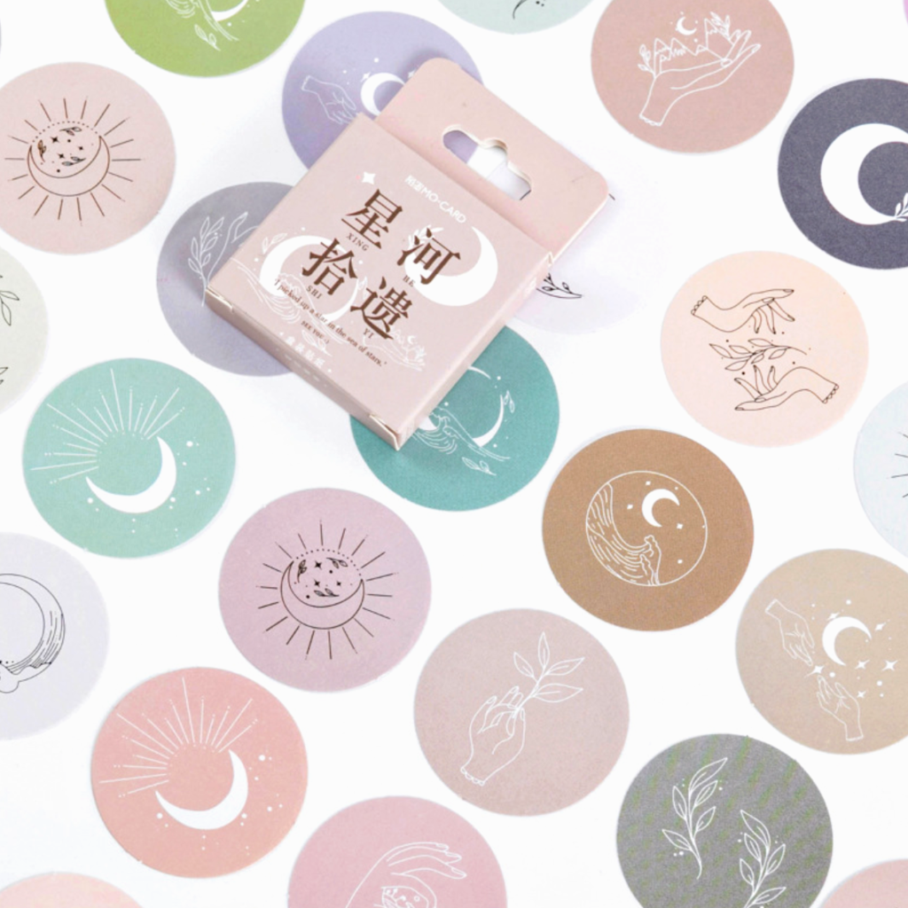 Magic Moon Paper Stickers