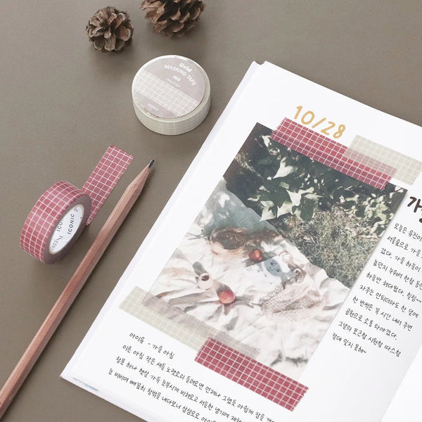 Iconic Masking Tape - Grid