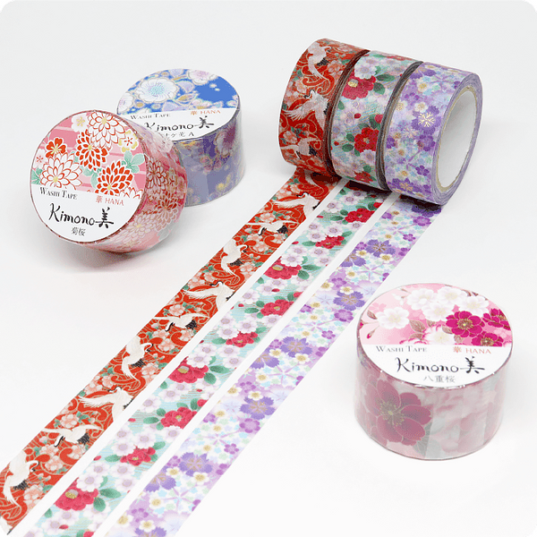 Kamiiso Saien Washi Tape 15mm Masking Tape - Purple Rabbit Land – Papermind  Stationery