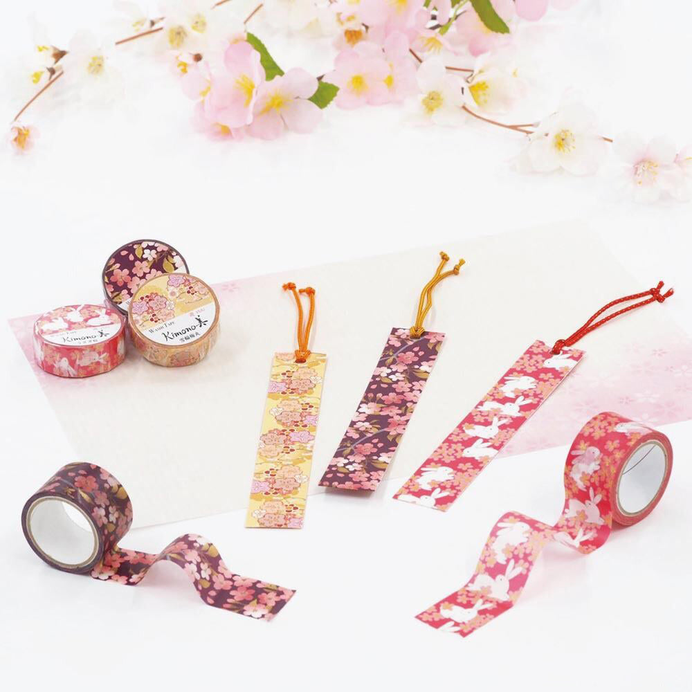 Kamiiso Kimono Series Masking Tapes - Yuu