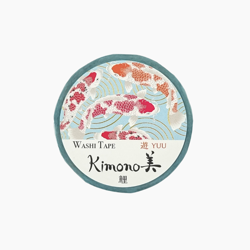 Koi Fish Kimono Japanese Washi Tape