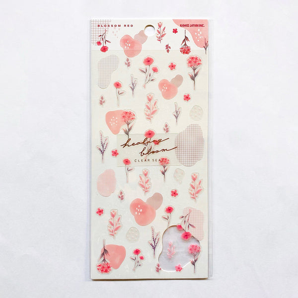 Kamio Healing Bloom Clear Stickers