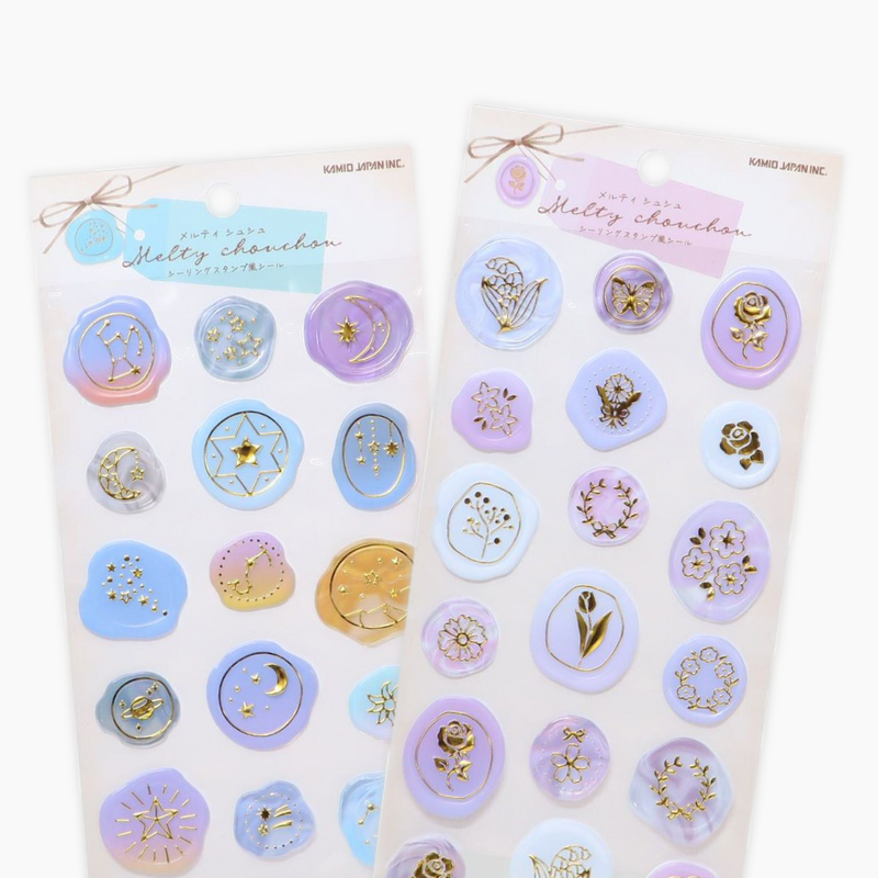 Kamio Melty Chouchou Wax Seal Stickers