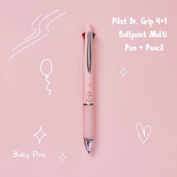 Kawaii Pen Shop Selection - Pilot Multi Pens & Pencils - Pink Color