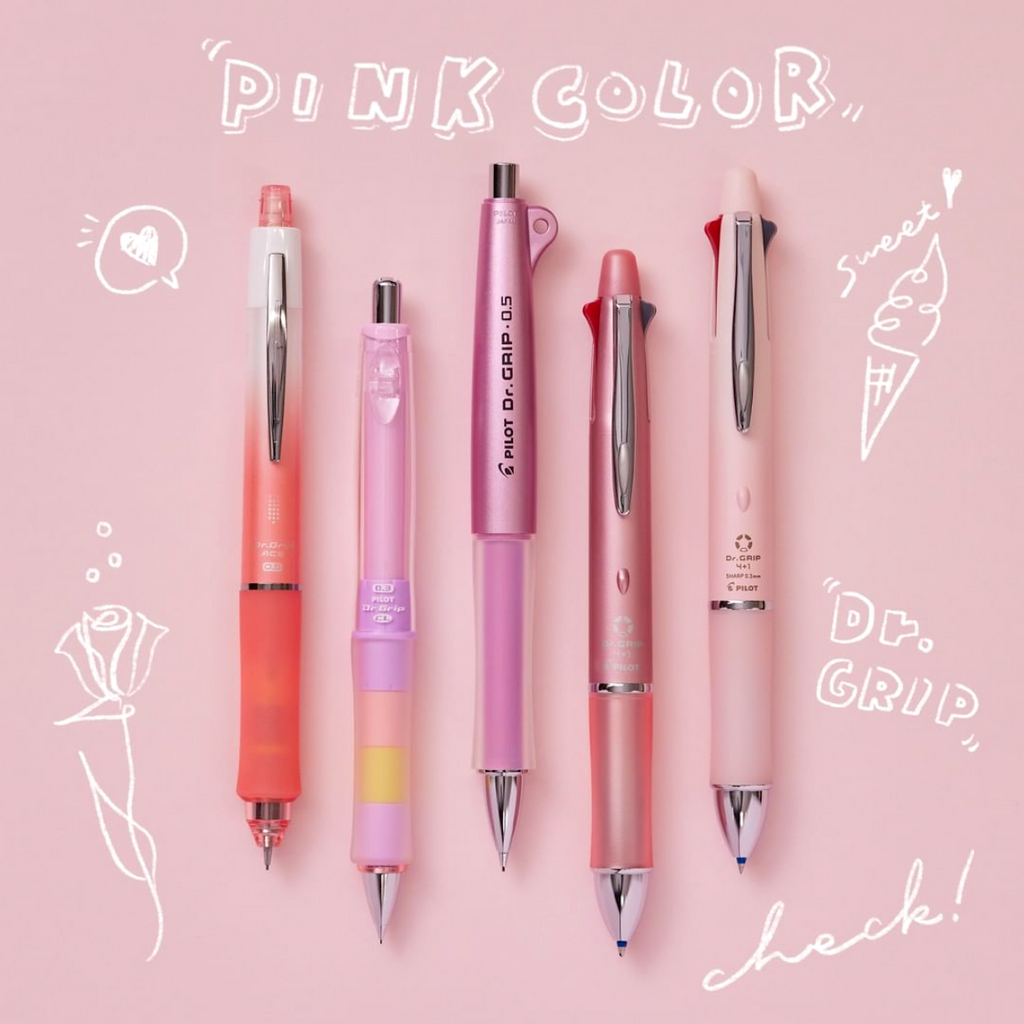 Kawaii Pen Shop Selection - Pilot Multi Pens - Pink