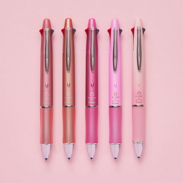 Kawaii Pen Shop Selection - Pilot Multi Pens & Pencils - Pink Color
