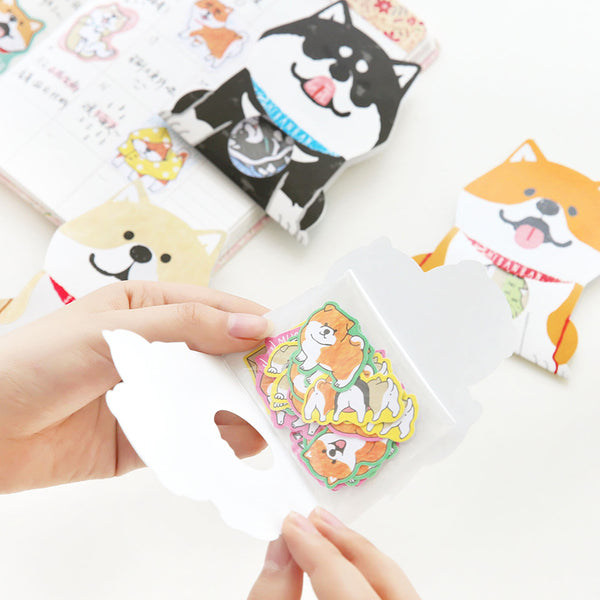 Kawaii Shiba Inu Sticker Pack 4