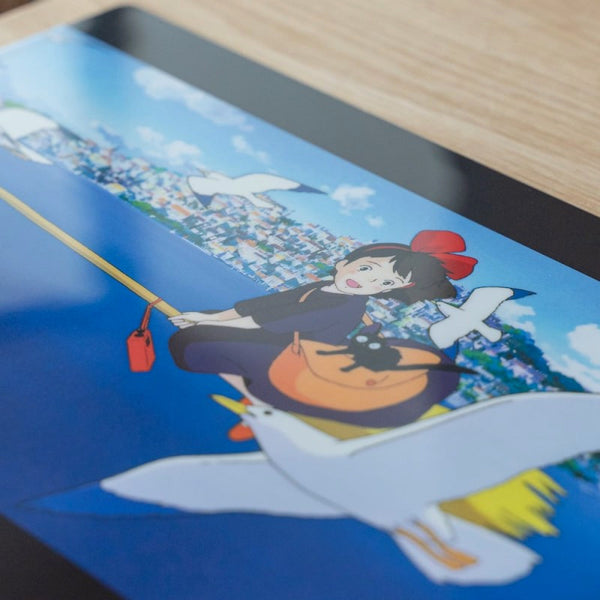 Kiki's Delivery Service A4 Clear Folder - Flying Kiki