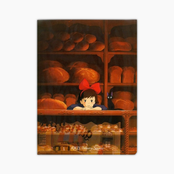 Kiki's Delivery Service A4 Clear Folder - Kiki's Bakery