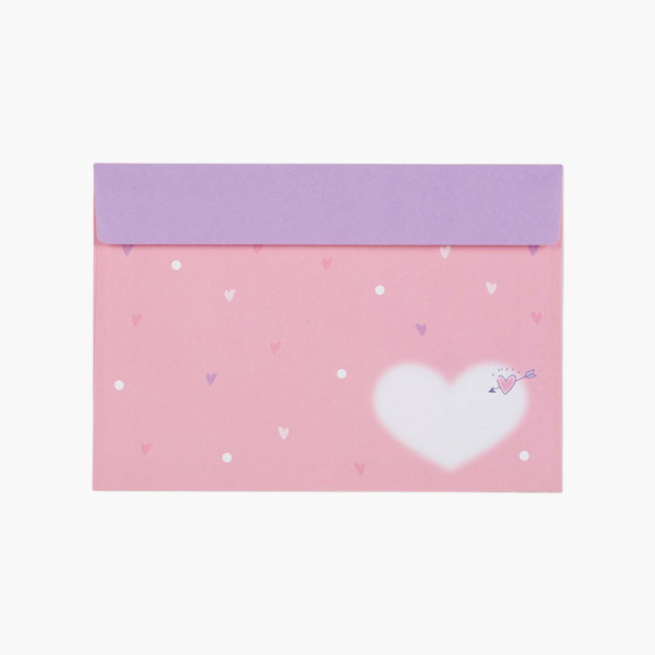Kuromi Greeting Card + Envelope & Stickers