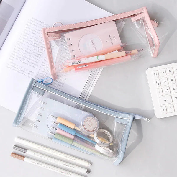 Large Transparent Pencil Case