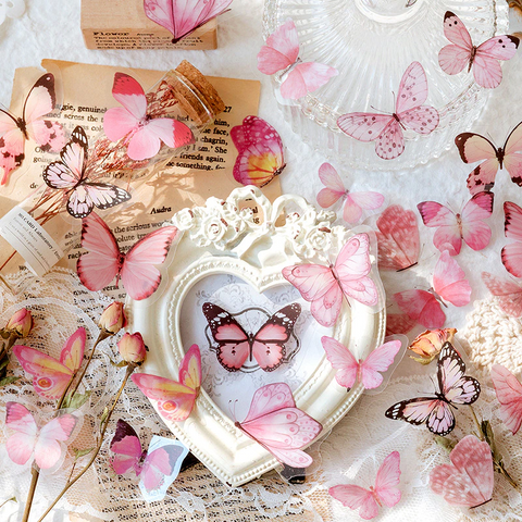 Butterfly Paper Decorations – Pink Moon Goods