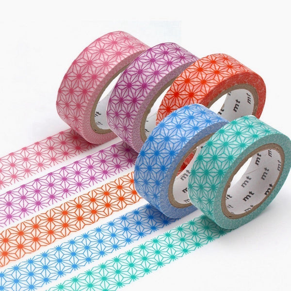 Geomeotry Solid Colors Grid Lines Washi Tapes, Masking Tape – MyKawaiiCrate