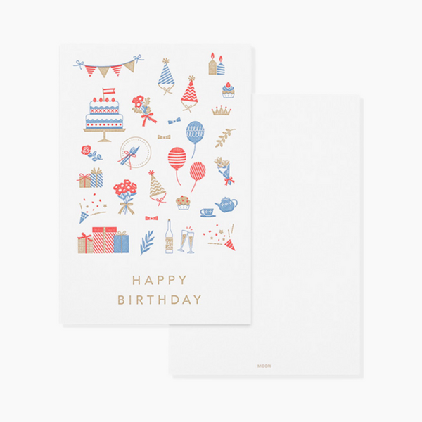 Midori Greeting Card - Birthday Party