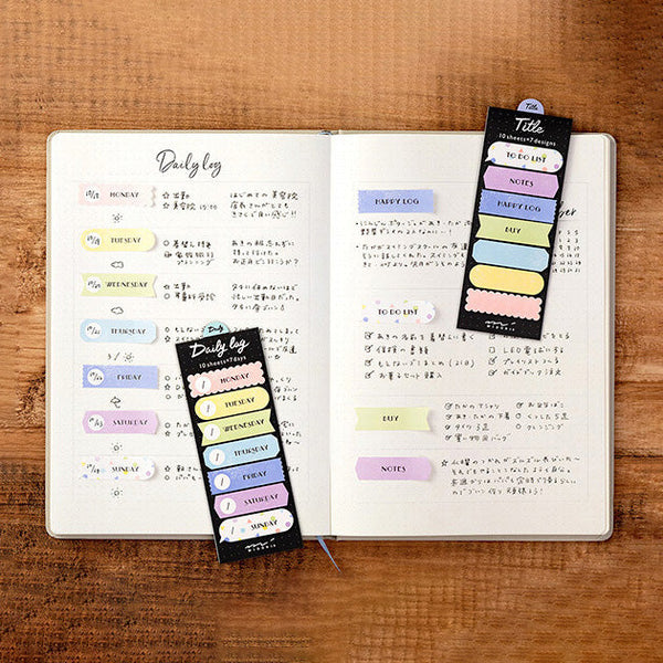Midori Journal Daily Sticky Notes